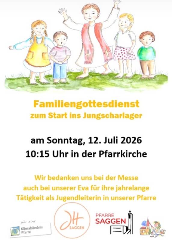 Plakat Familiengottesdienst