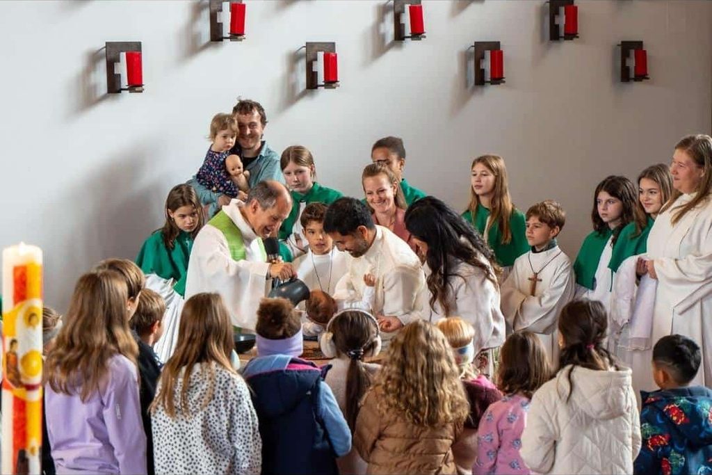 Taufe unseres jüngsten Pfarrmitglieds